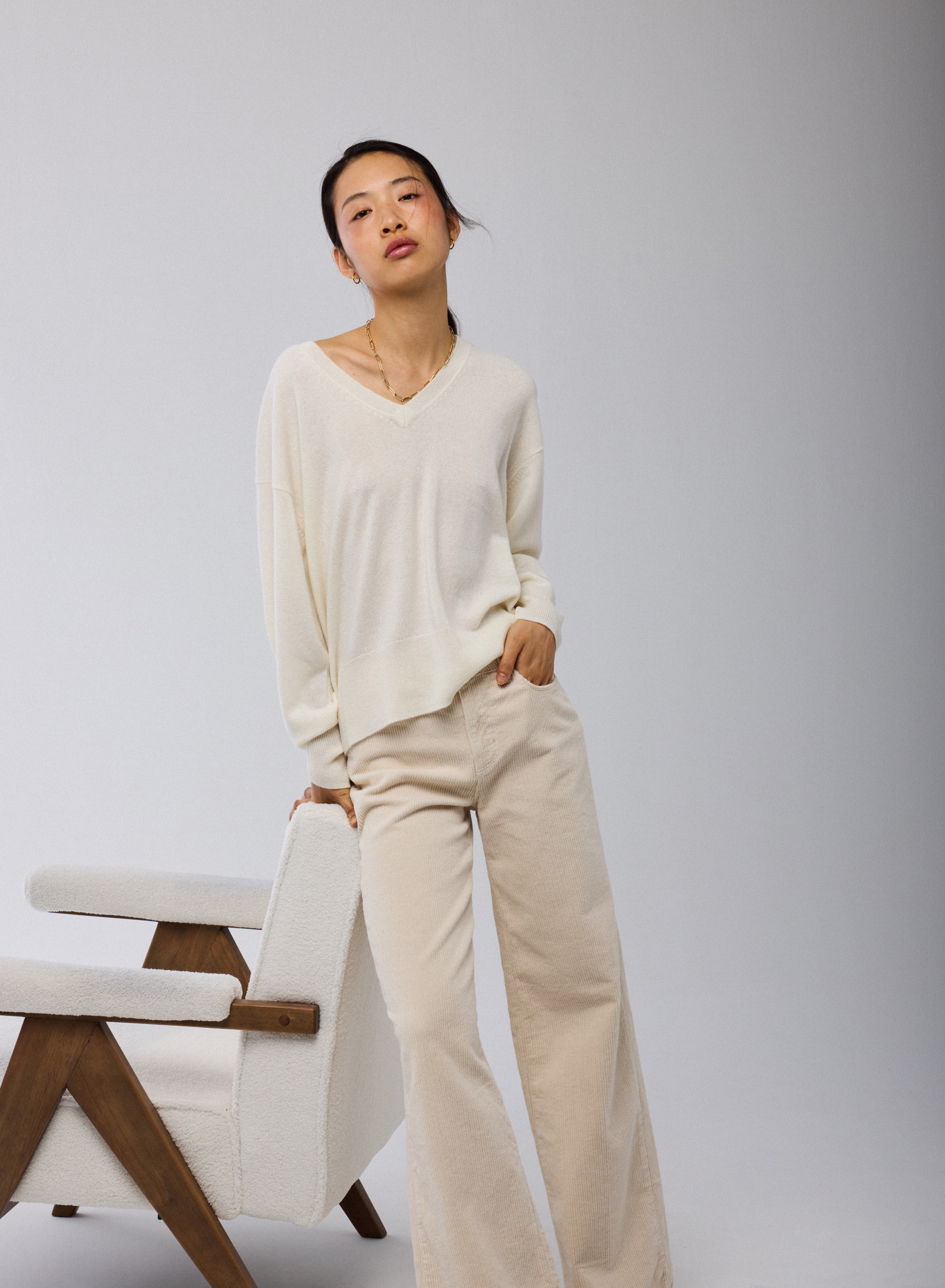 IQYU Pull D'hiver Pour Femme - Pull En Polaire épais - Doublure Chaude - Pull En Polaire - Pull Chaud à Manches Longues - Pull En Cachemire - Manches Longues - T-shirt