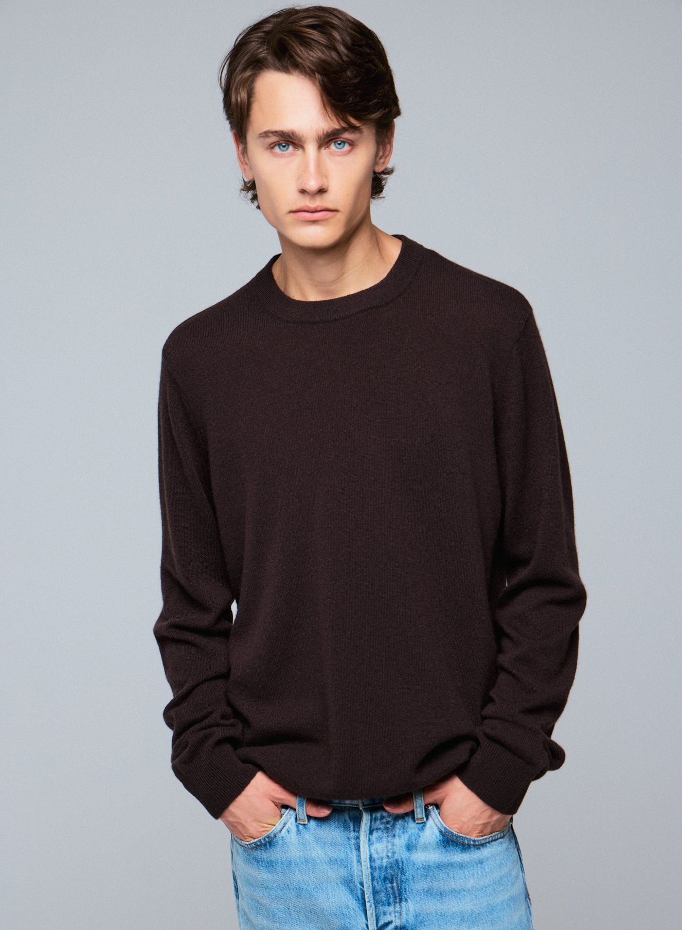 Pull Dockers Asphalte Homme - Confort Touch - Manches Longues - Taille S - Neuf