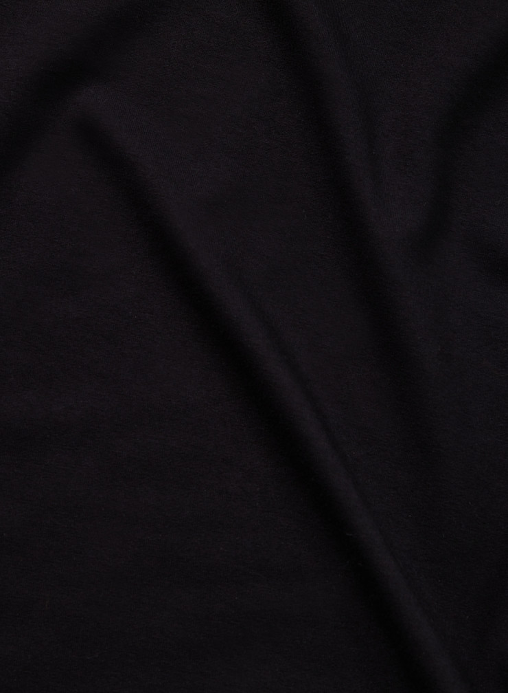 Viskose / Elasthan Fleece-Kleid mit Hemdkragen