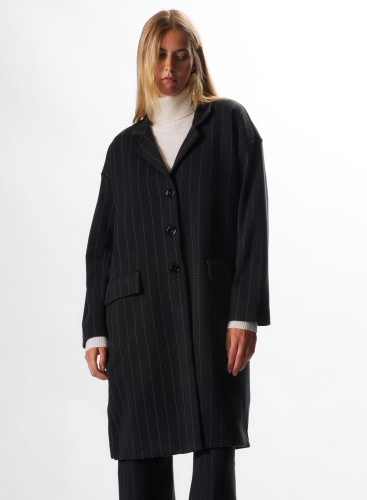 Merino Wool / Cotton Oversized Coat