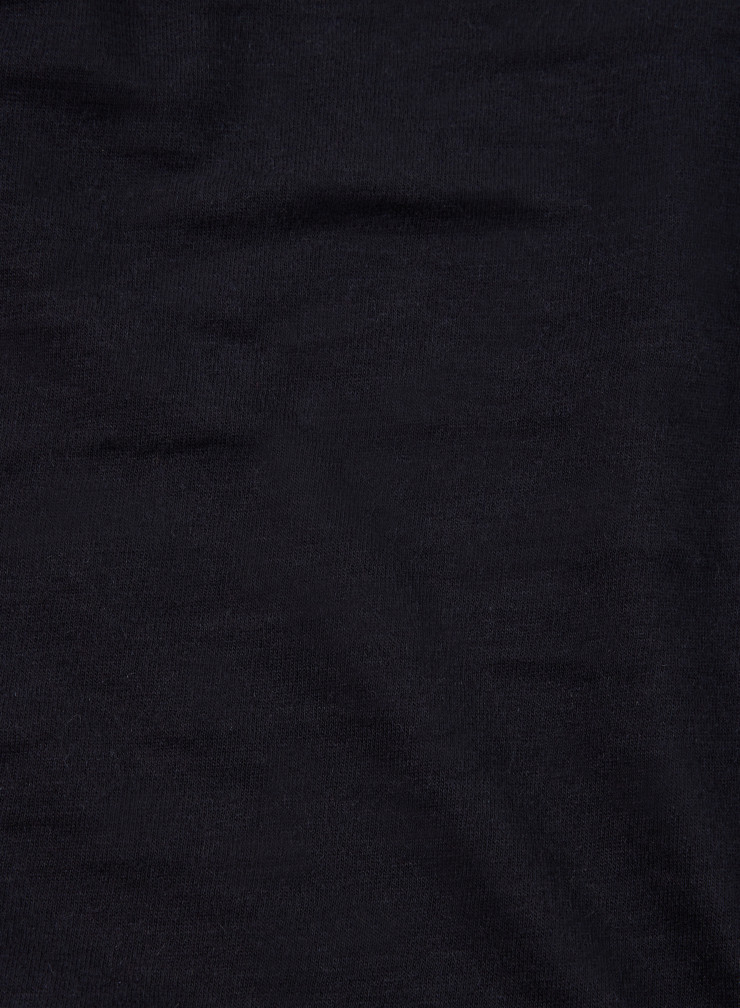 T-shirt col rond manches longues en Coton / Cachemire