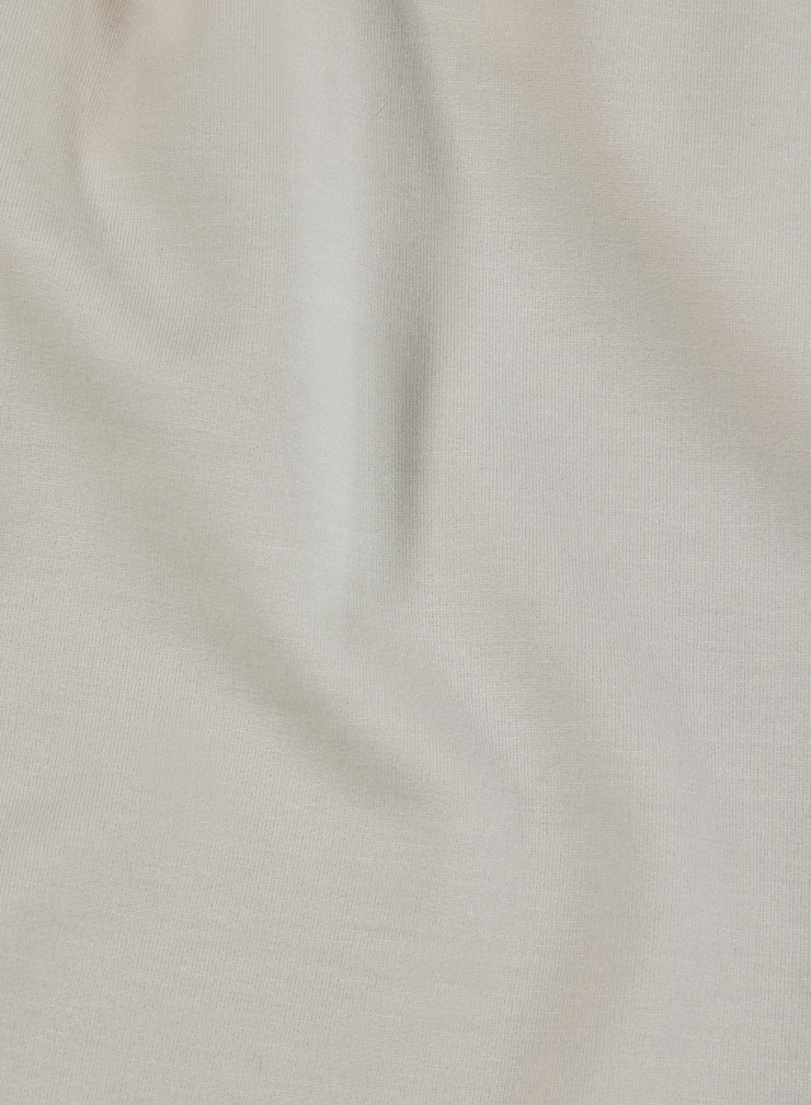 Robe molletonnée Col Chemise en Viscose / Elasthanne