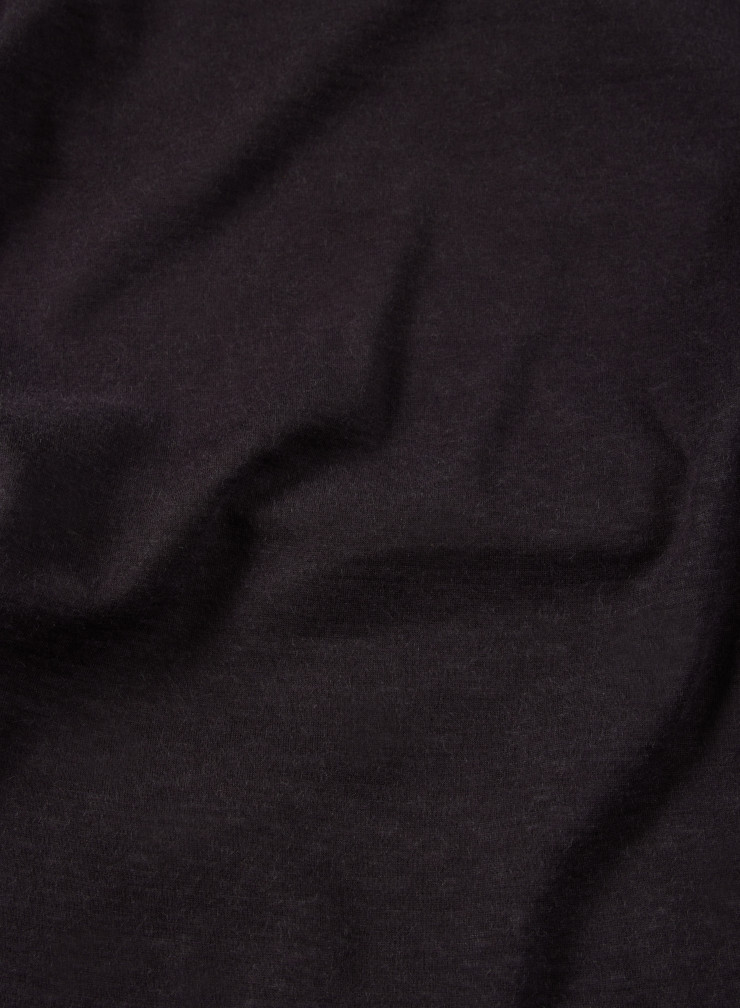 Camisa tunecina de doble cara de manga larga de Algodón / Cachemira