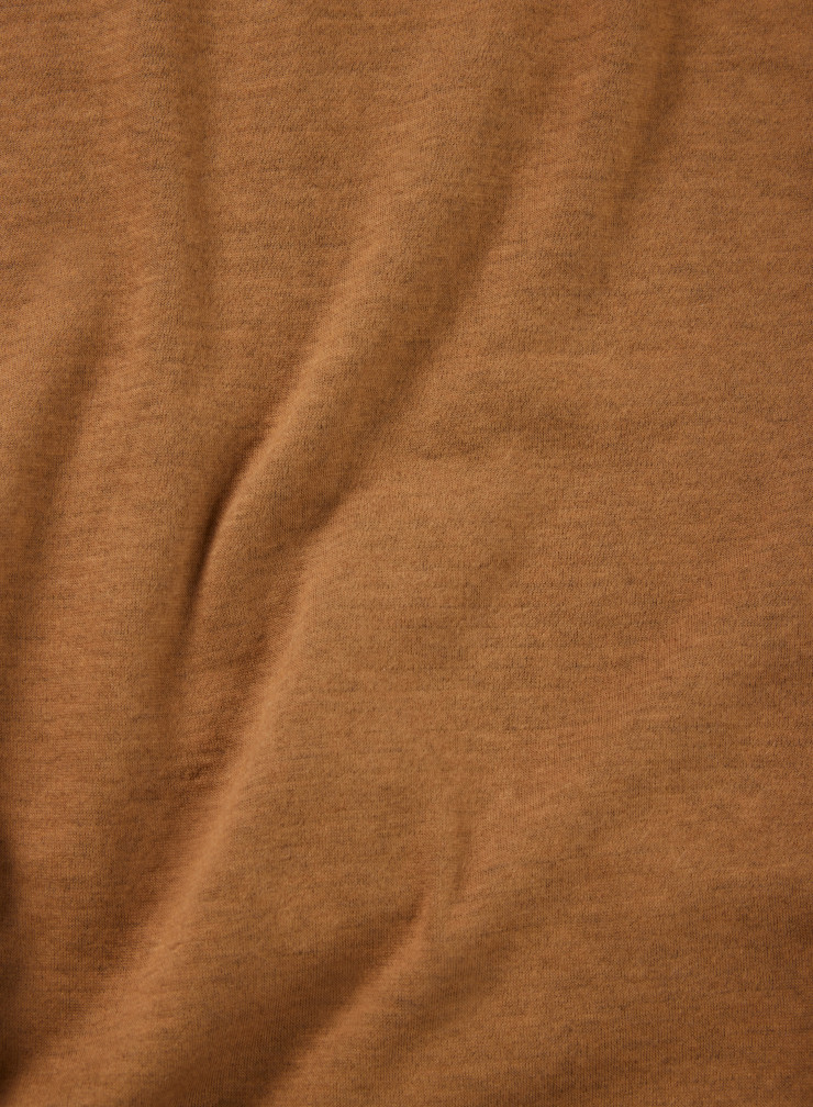 Camisa tunecina de doble cara de manga larga de Algodón / Cachemira