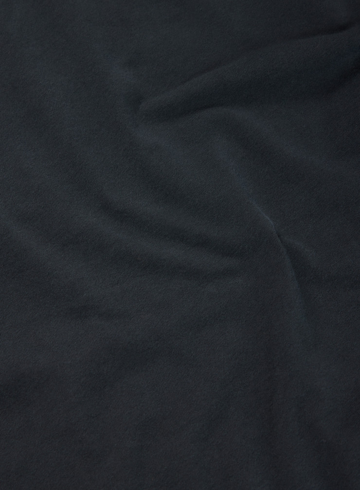 T-Shirt aus handgefärbter organischer Baumwolle / Elastan