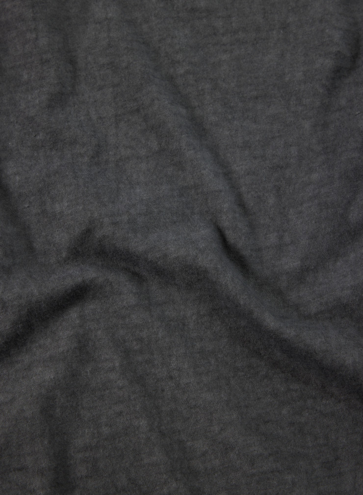Camiseta cuello redondo de manga corta de Algodón / Cachemira