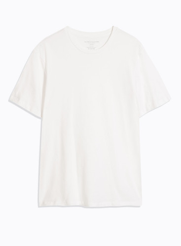 Julien T-Shirt Rundhalsausschnitt kurzen Ärmeln aus Deluxe-Baumwolle