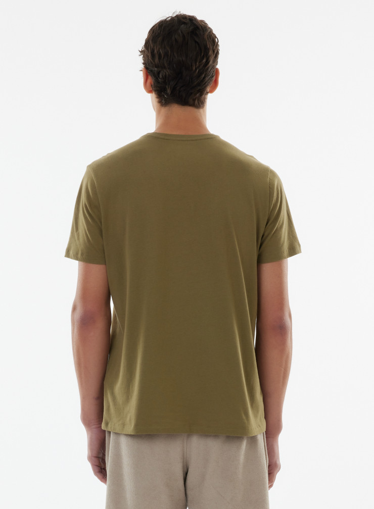 Camiseta Julien cuello redondo de Algodón orgánico