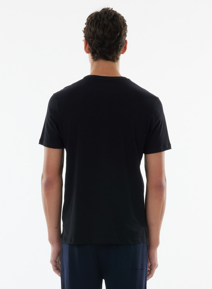 Homme - T-shirt col rond Silk Touch Patrice