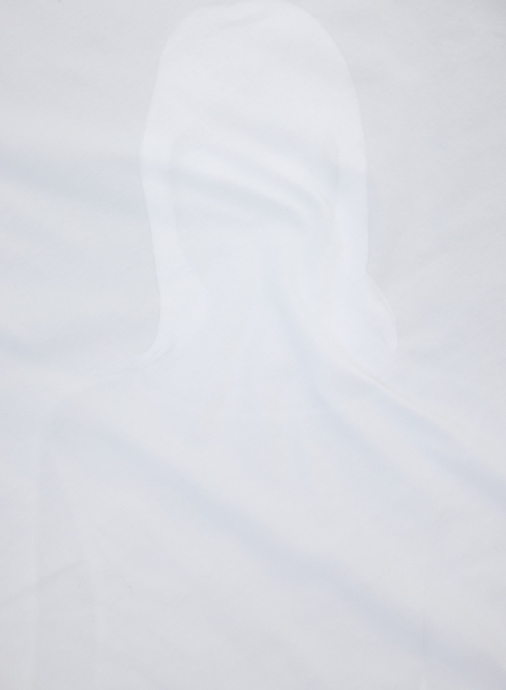 Camiseta cuello barco de manga 3/4 de Algodón