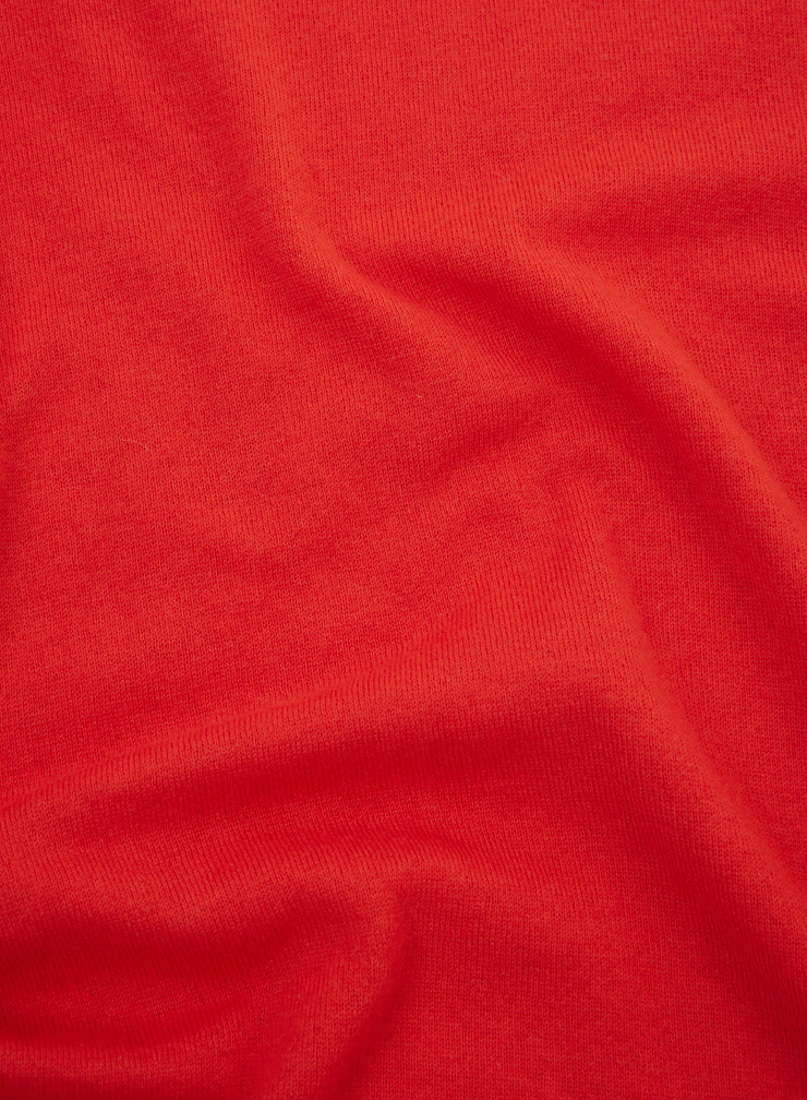 Camiseta de cuello redondo de manga larga de Cachemira
