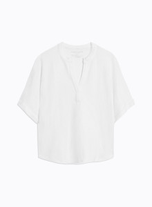 Tunisian short sleeves t-shirt in Linen / Organic Cotton