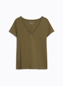 Camiseta Julia cuello V de Algodón orgánico