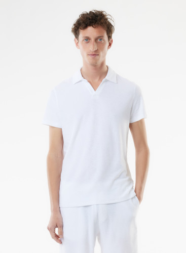 Short sleeves polo in Organic Cotton / Modal