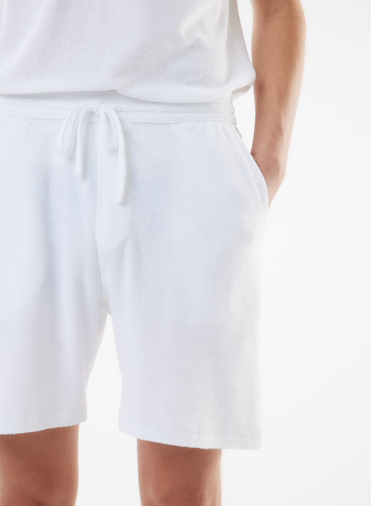 Shorts aus Bio-Baumwolle / Modal