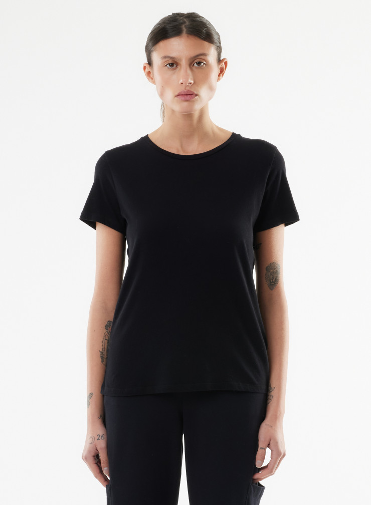 T-shirt col rond Silk Touch Polly