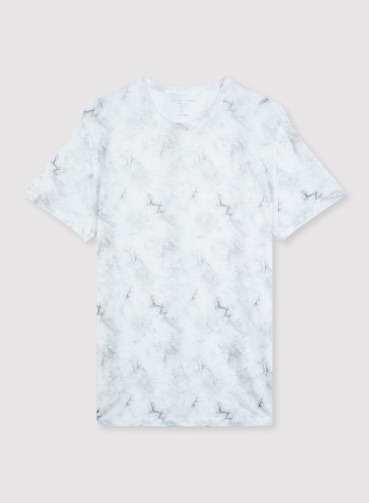Homme - T-shirt col rond tie & dye