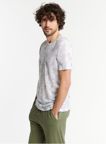 Homme - T-shirt col rond tie & dye