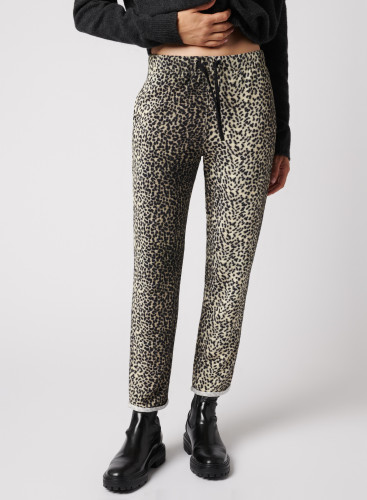 Leopard print pants