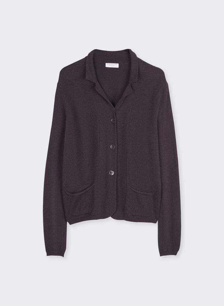Organic cotton / Cashmere / Elastane 3-button jacket