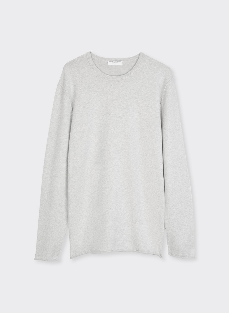 Organic Cotton / Cashmere round neck sweater