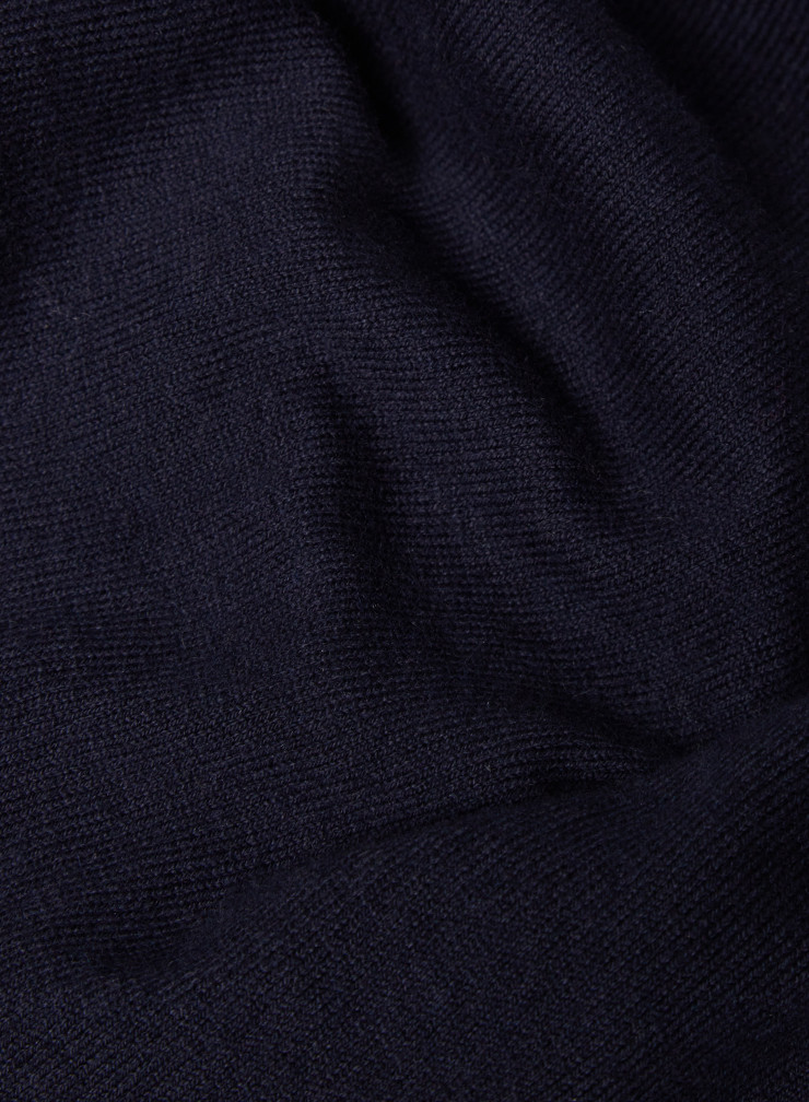 Organic Cotton / Cashmere polo sweater