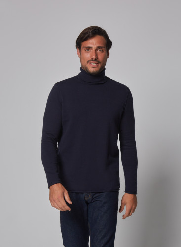 Organic Cotton / Cashmere turtleneck sweater