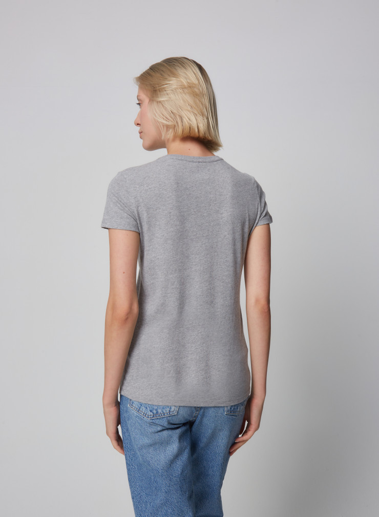 Cotton Jamie short sleeve round neck t-shirt