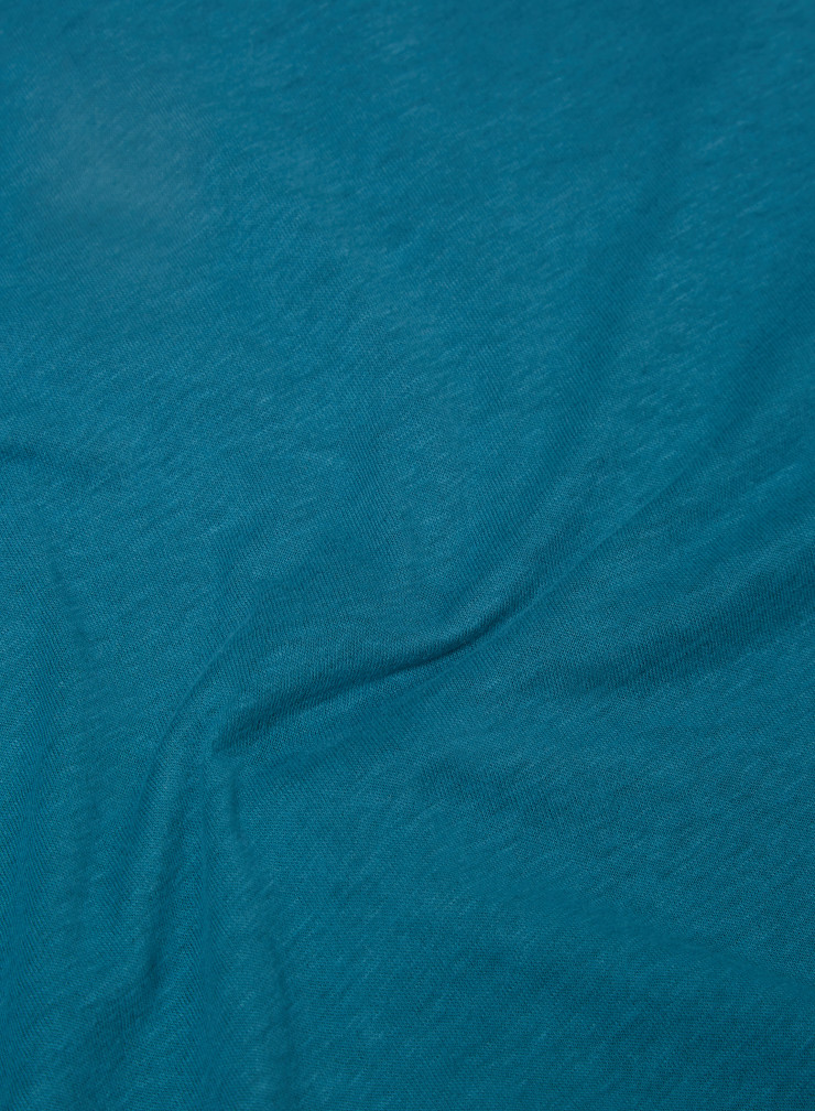 Cotton / Cashmere long sleeve  round neck T-shirt