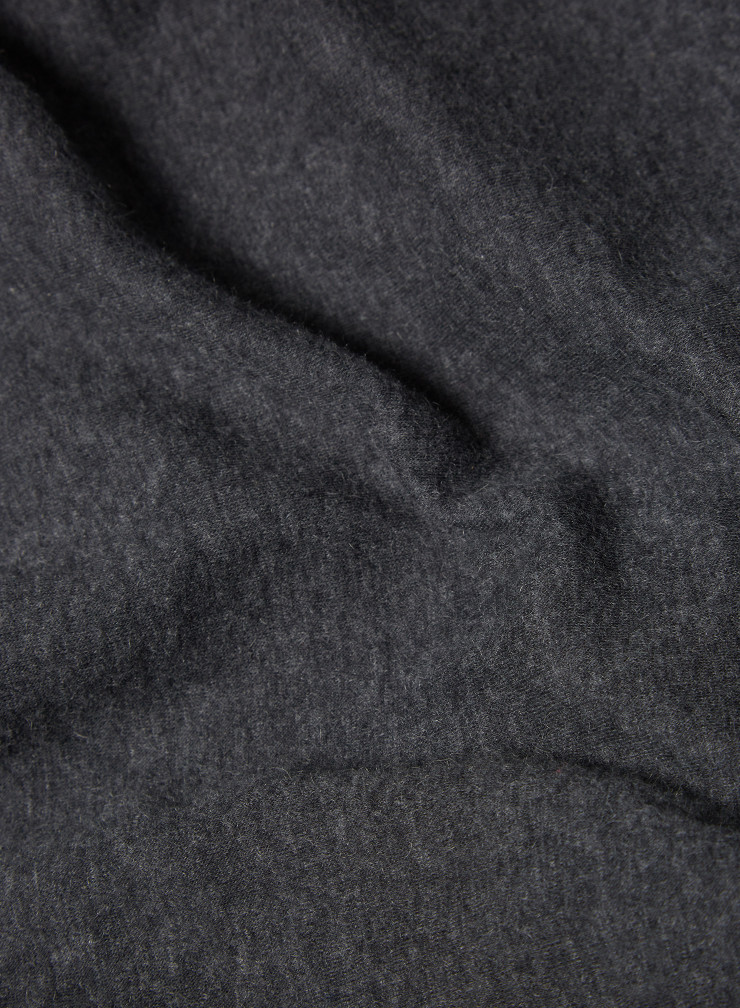 Cotton / Cashmere long sleeve polo