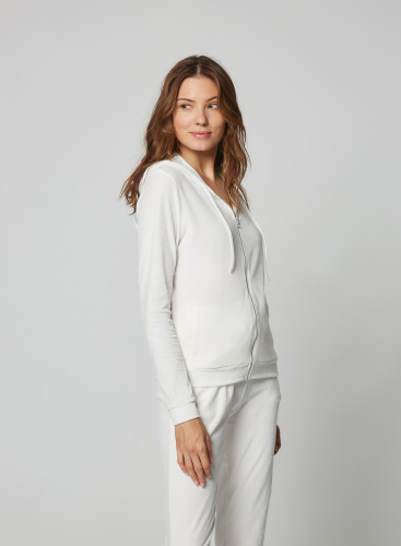 Cotton / Modal hoodie