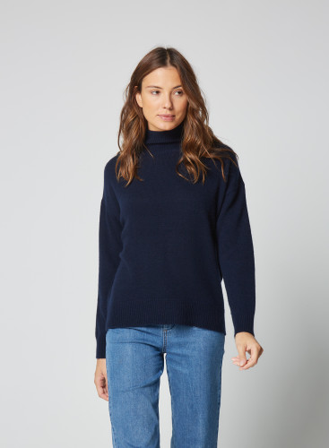 Wool / Cashmere high neck sweater