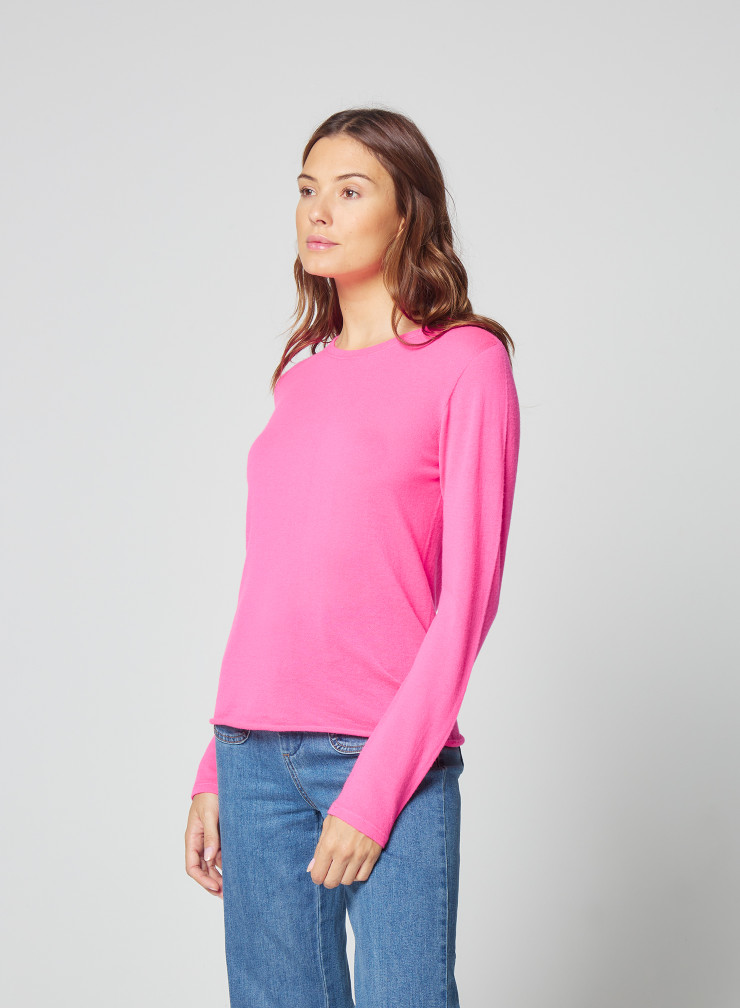Pull col rond en Cachemire