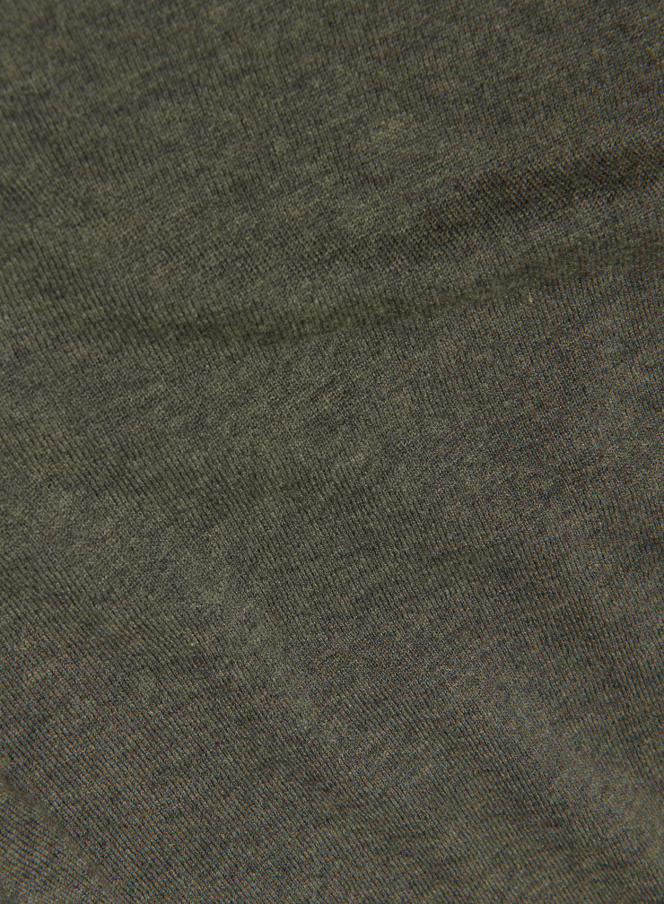 Pullover mit Rundhalsausschnitt und langen Ärmeln aus Kaschmir
