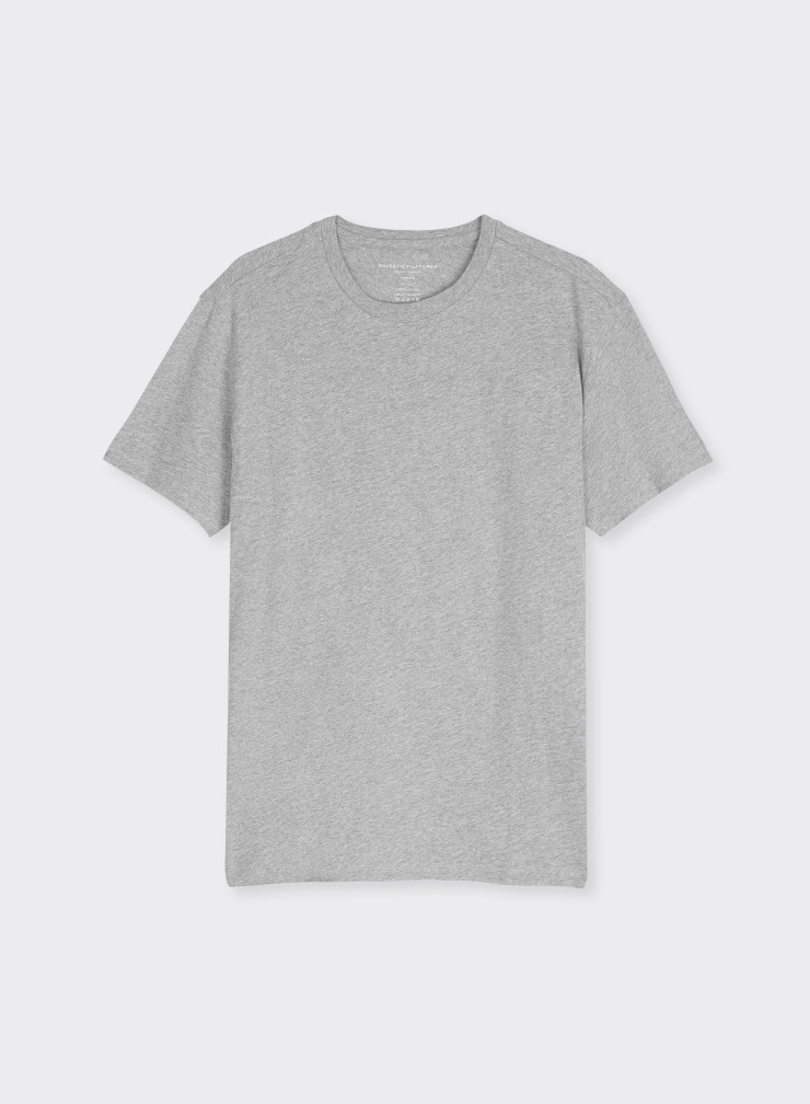 Men's round neck Silk Touch Cotton T-shirt
