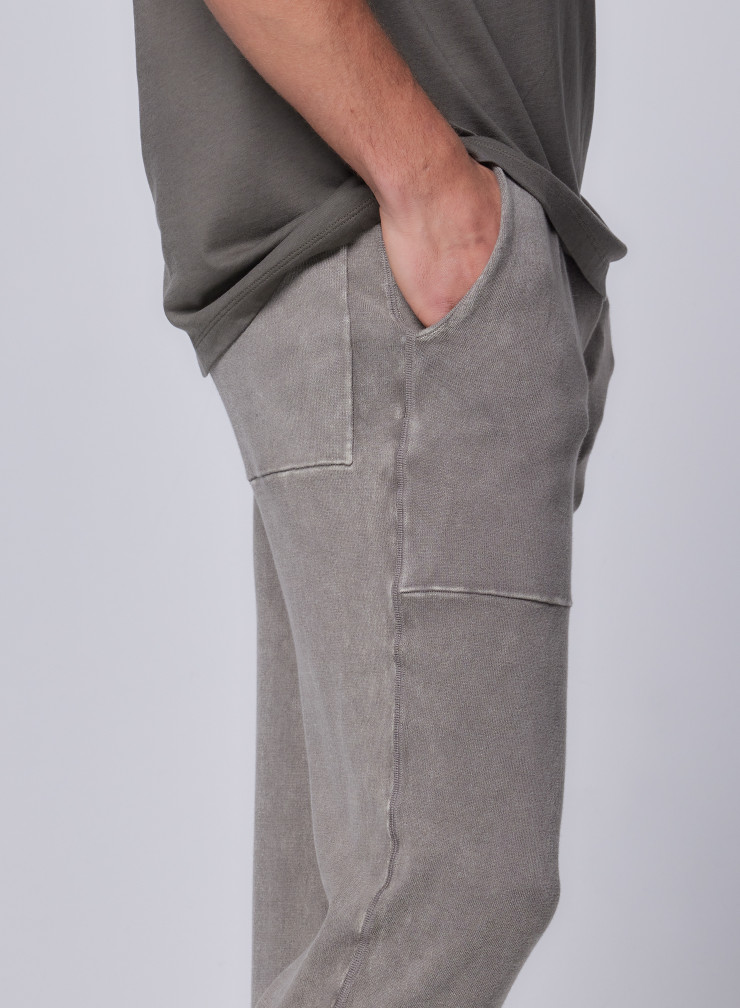 Pantalon en Coton organique / Elasthanne