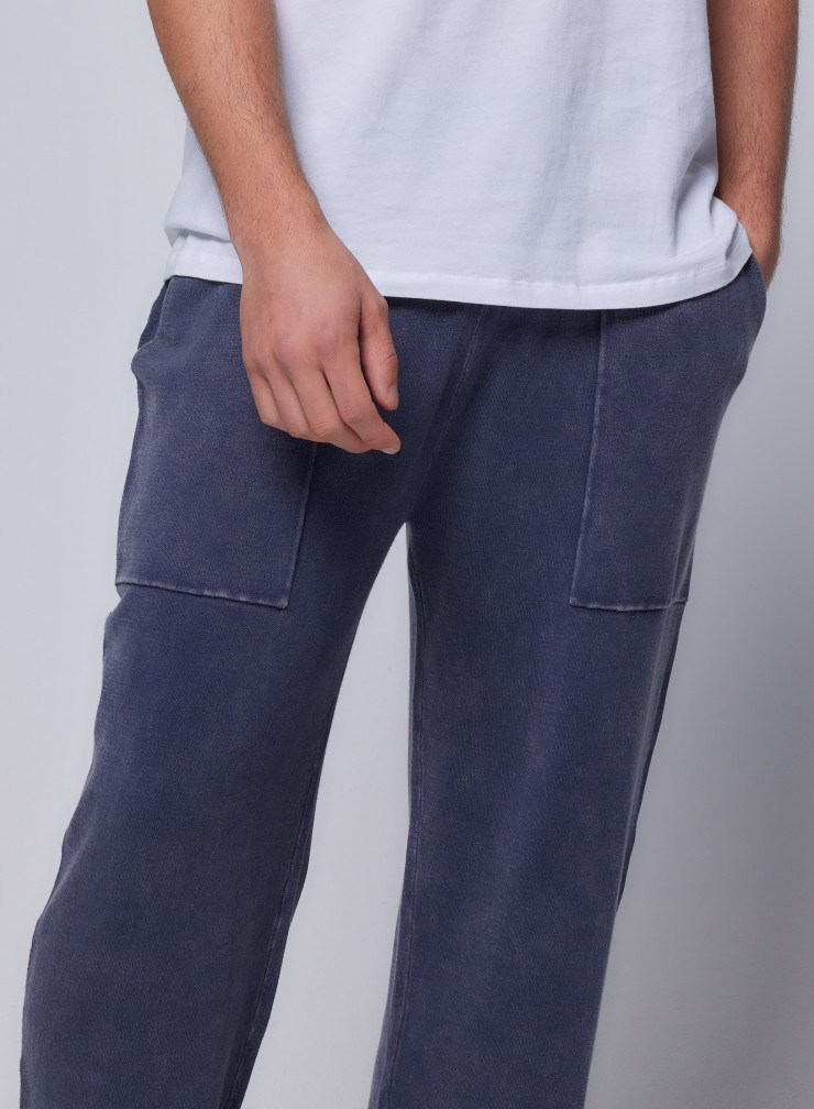 Pantalon en Coton organique / Elasthanne
