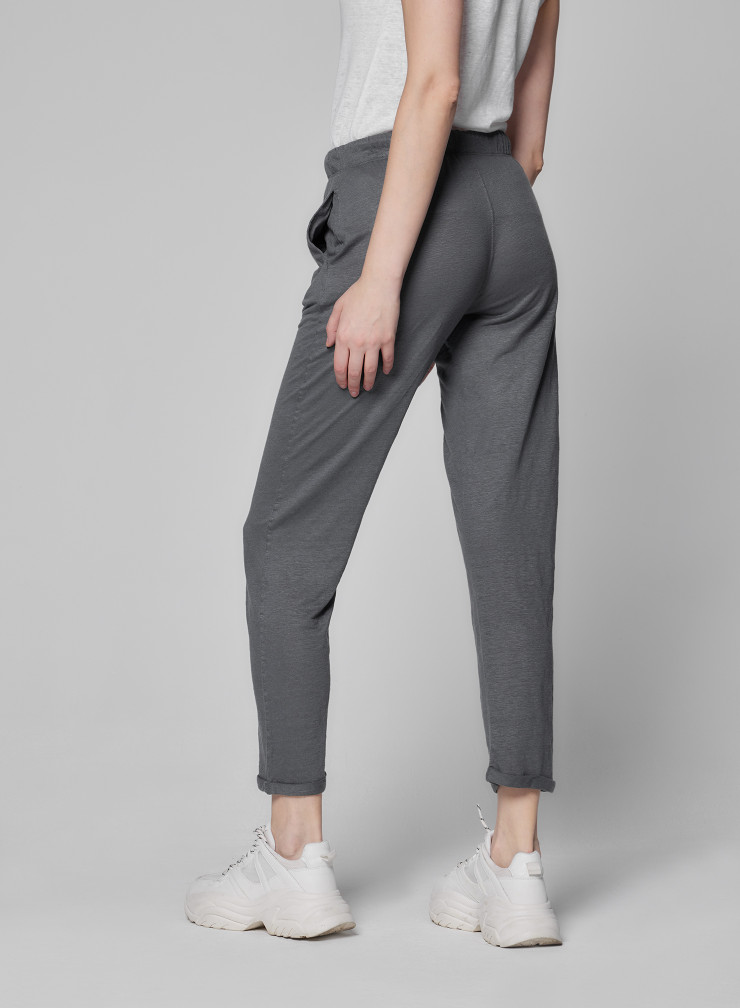 Linen / Elastane Pants