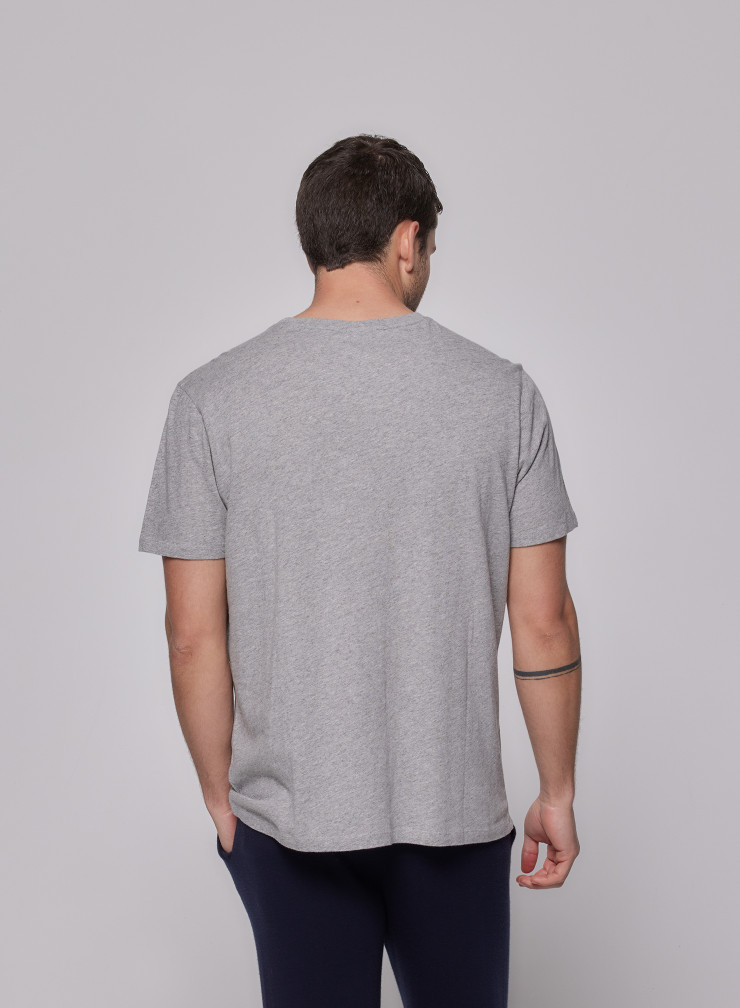 Men's round neck Silk Touch Cotton T-shirt