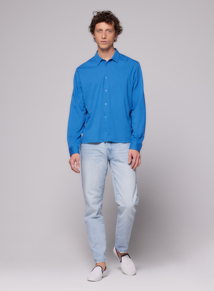 Long Sleeve Shirt in Cotton