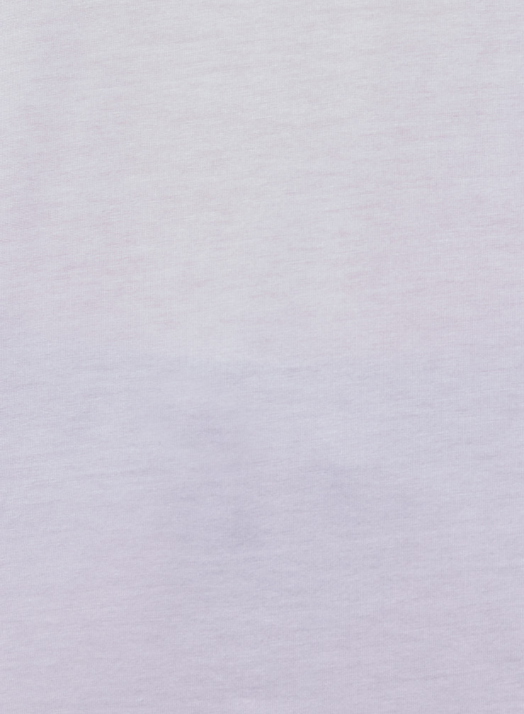 Camiseta cuello barco de manga 3/4 de Lyocel / Tencel / Algodón