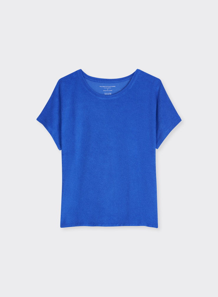 Cotton / Modal round neck short sleeves t-shirt