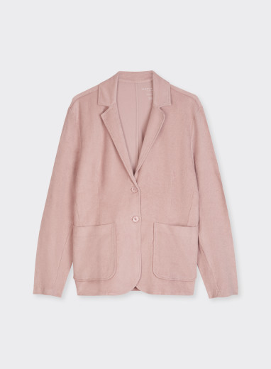 Cotton / Modal patch pockets jacket