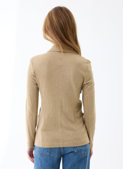 Chaqueta Ficelle de Manga Larga - MAJESTIC FILATURES