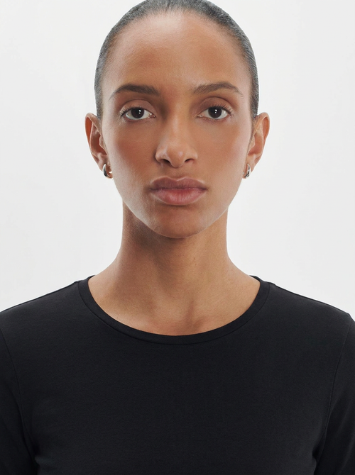 Camiseta de viscosa y elastano - MAJESTIC FILATURES