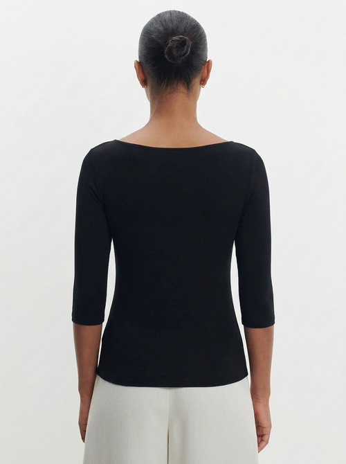 T-shirt en viscose et élasthanne - MAJESTIC FILATURES