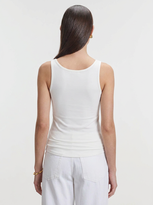 Viscose and elastane tank top - MAJESTIC FILATURES
