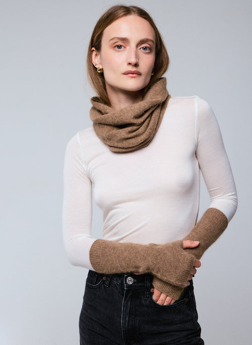 "Schal aus Raccoon" - MAJESTIC FILATURES