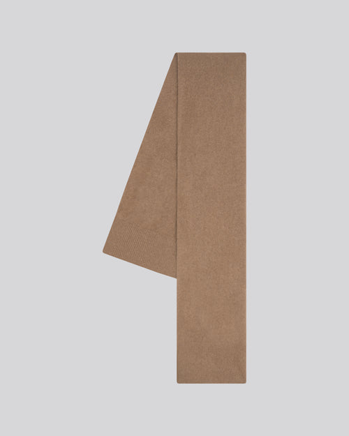 Echarpe Marron en Raccoon / Polyamide - MAJESTIC FILATURES