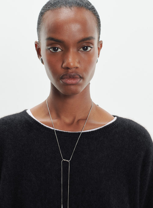 Pull en raccoon et polyamide - MAJESTIC FILATURES